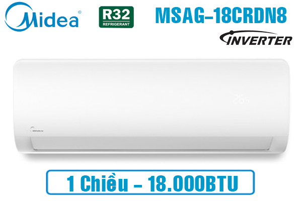 Điều hòa Midea 18000 BTU inverter MSAGII-18CRDN8