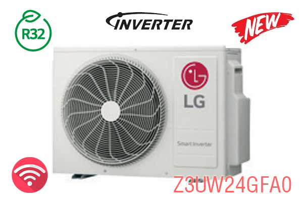 Điều hòa multi LG 2 chiều 24000BTU Z3UW24GFA0