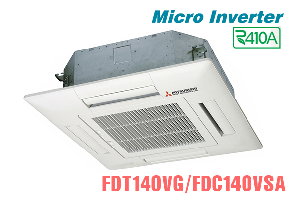 Điều hòa âm trần Mitsubishi Heavy 50000BTU Inverter 2 chiều 3 Pha FDT140VH/FDC140VSA-W