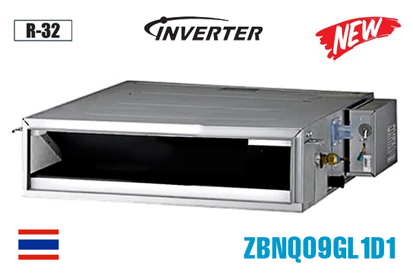 Điều hòa âm trần nối ống gió LG 1 chiều 9000BTU ZBNQ09GL1D1/ZUUQ09GV1