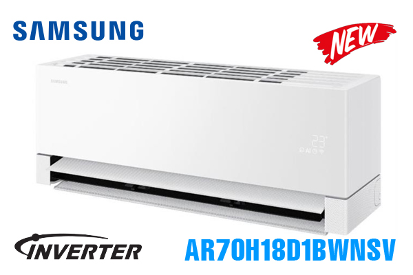 Điều hòa Samsung 18000BTU inverter 1 chiều AR70H18D1BWNSV